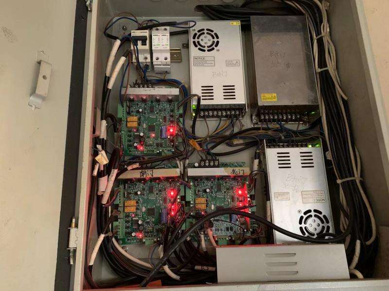 找产品：监狱大铁门控制系统