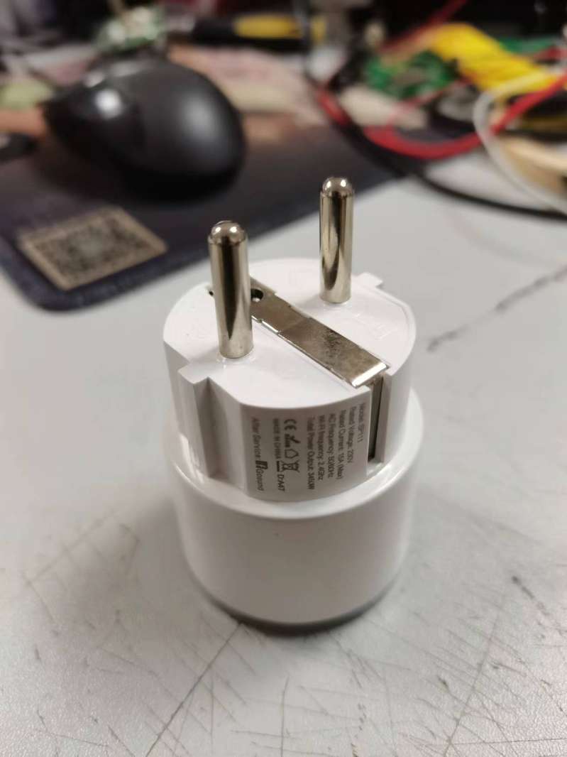 找产品：智能电量统计欧规插座