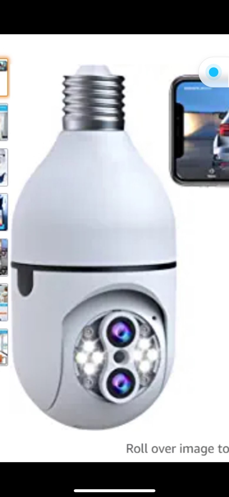 找产品：灯泡型双目摄像头