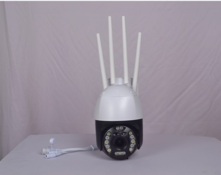 找产品：4G3.5寸红蓝灯警戒报警双光全彩智能球机