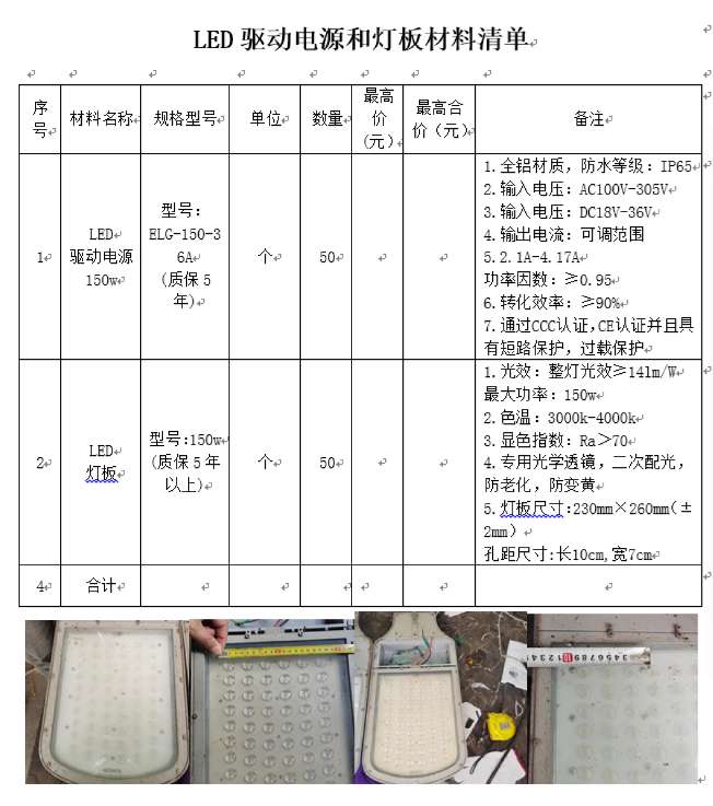 找产品：LED驱动电源及灯板