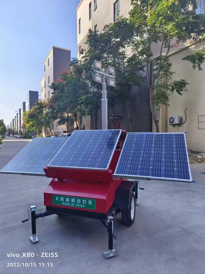 找产品：拖车式太阳能电池板