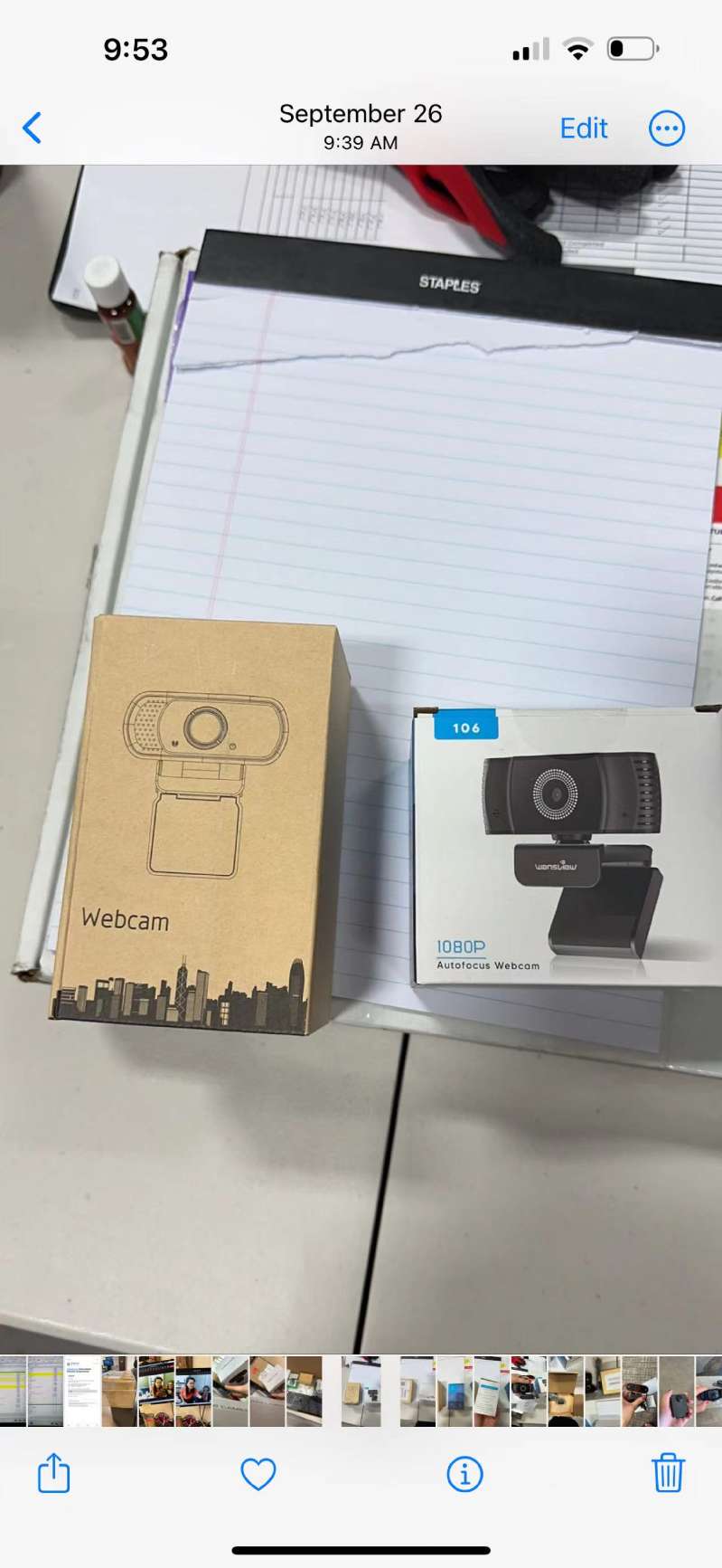 找产品：webcamera