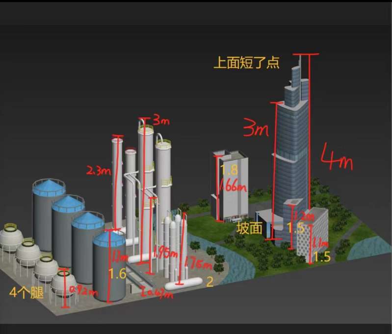 找产品：消防比武模型