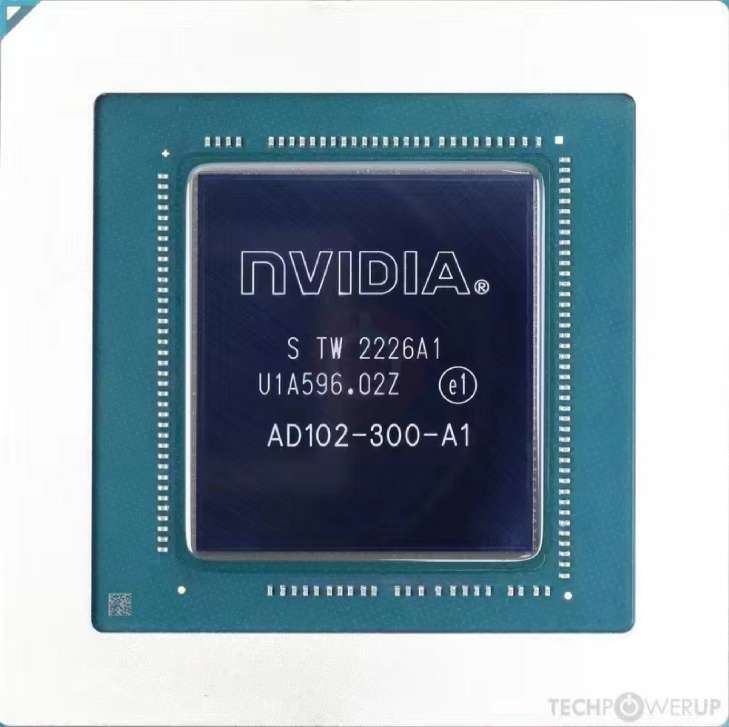 找芯片：NV AD102-300-A1芯片