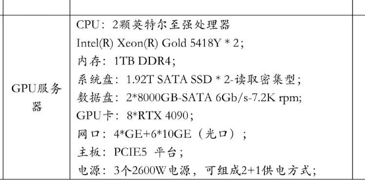 找产品：英伟达4090八卡服务器