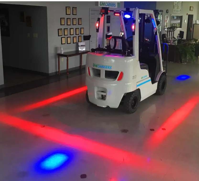 找产品：叉车区域预警系统产品