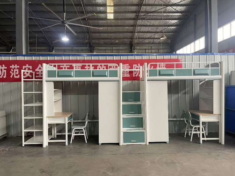 找产品：上铺床可升降办公桌