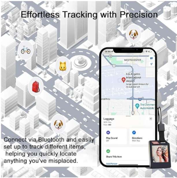 找产品：带显示屏的定位器