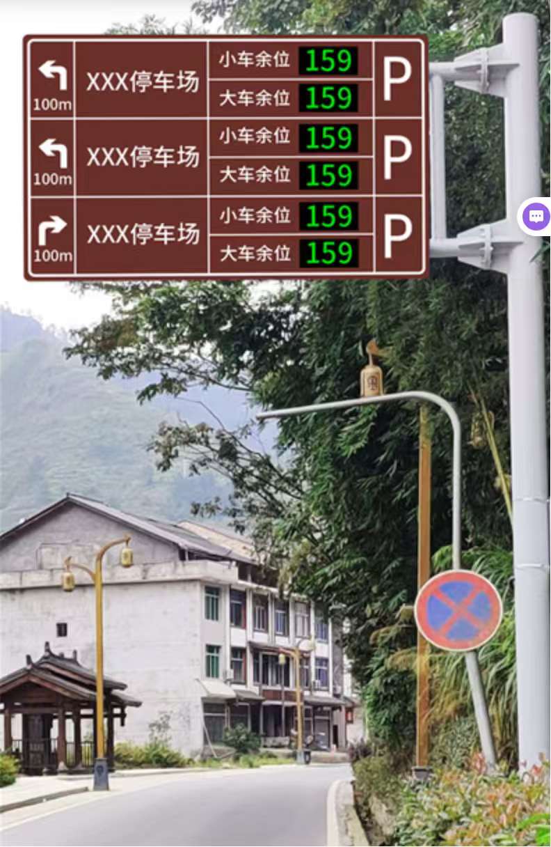 找产品：景区商圈车位共享诱导方案