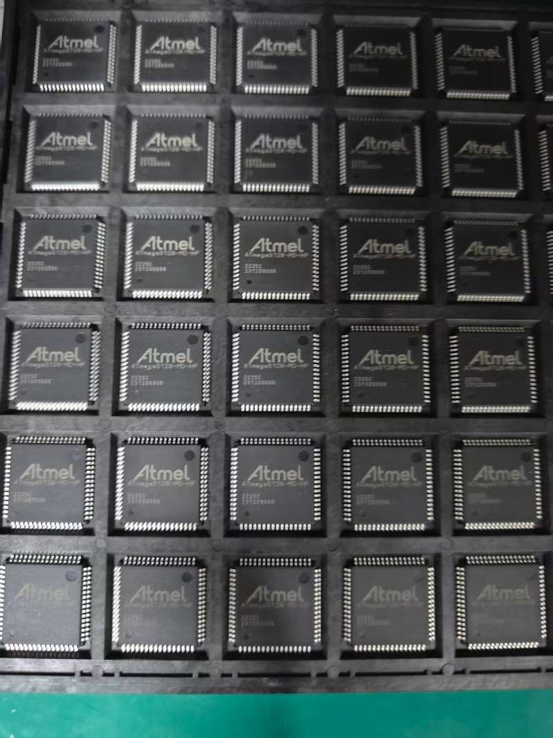 找芯片：ATMEGAS128一MD一HP