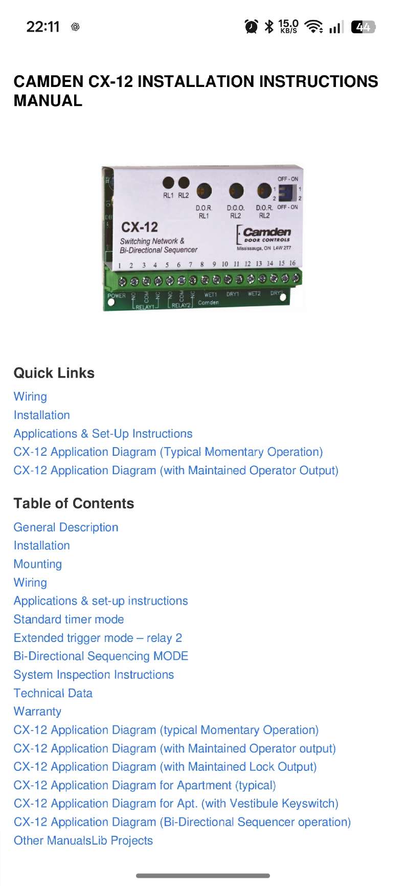 找方案/模组：开发门控可编程继电器模块