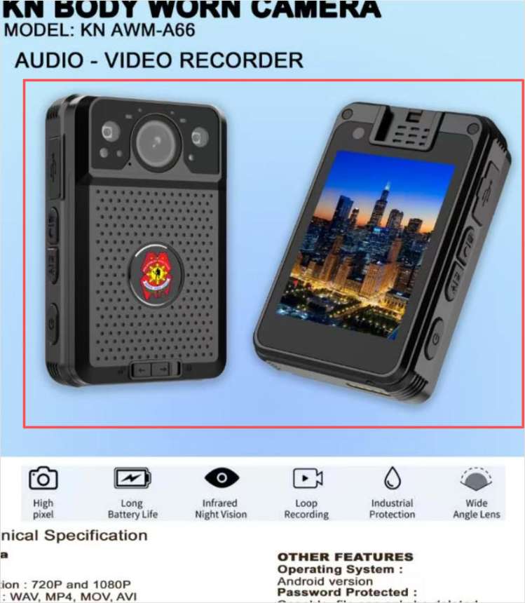 找产品：执法记录仪