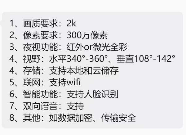 找产品：安防监控